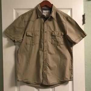 Aeropostale men’s shirt sleeve button down M